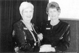 Mrs Maree Townsend and Mrs Julia Lowe